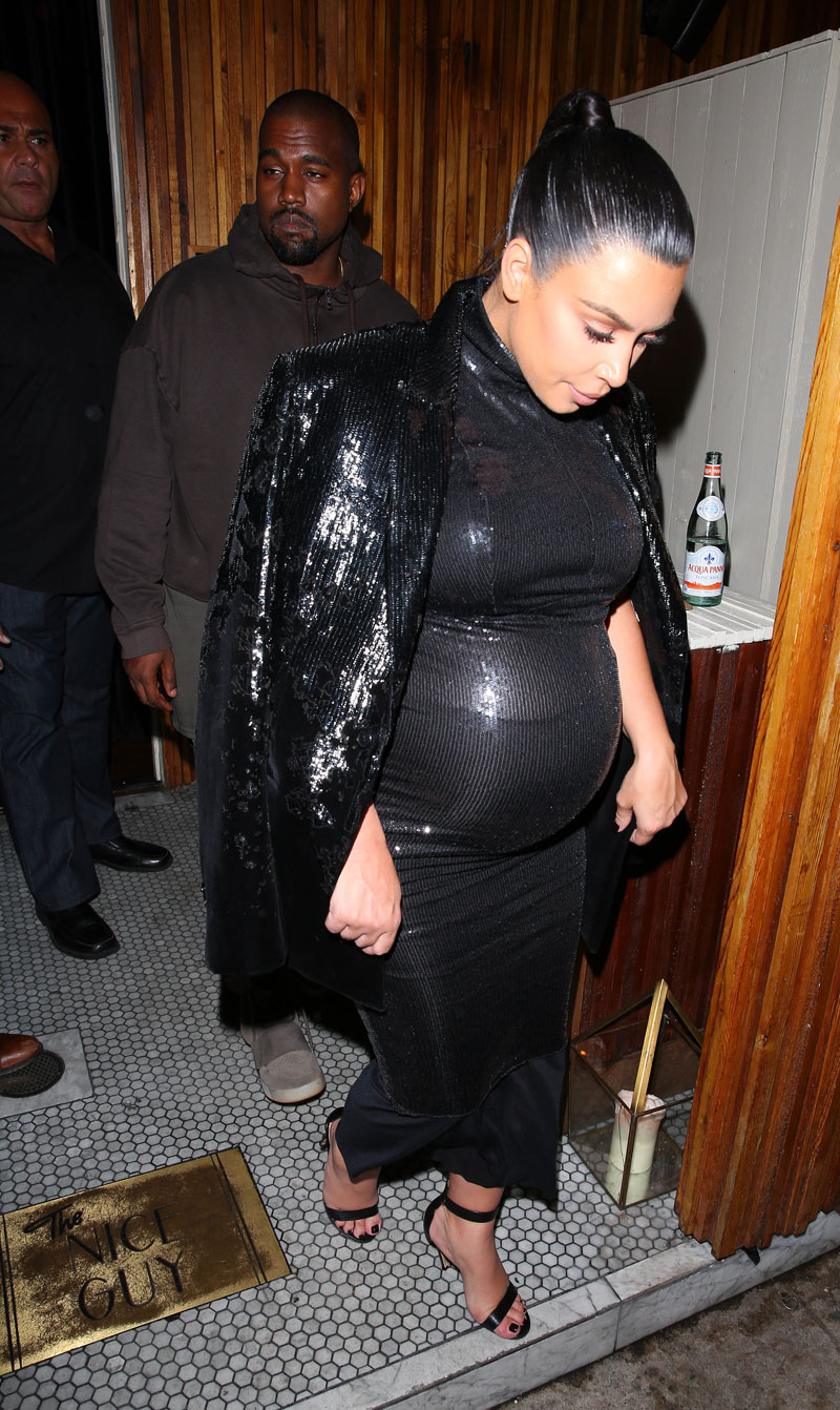 Pregnant Kim Kardashian Freaking Out Over 52 lb. (And 
