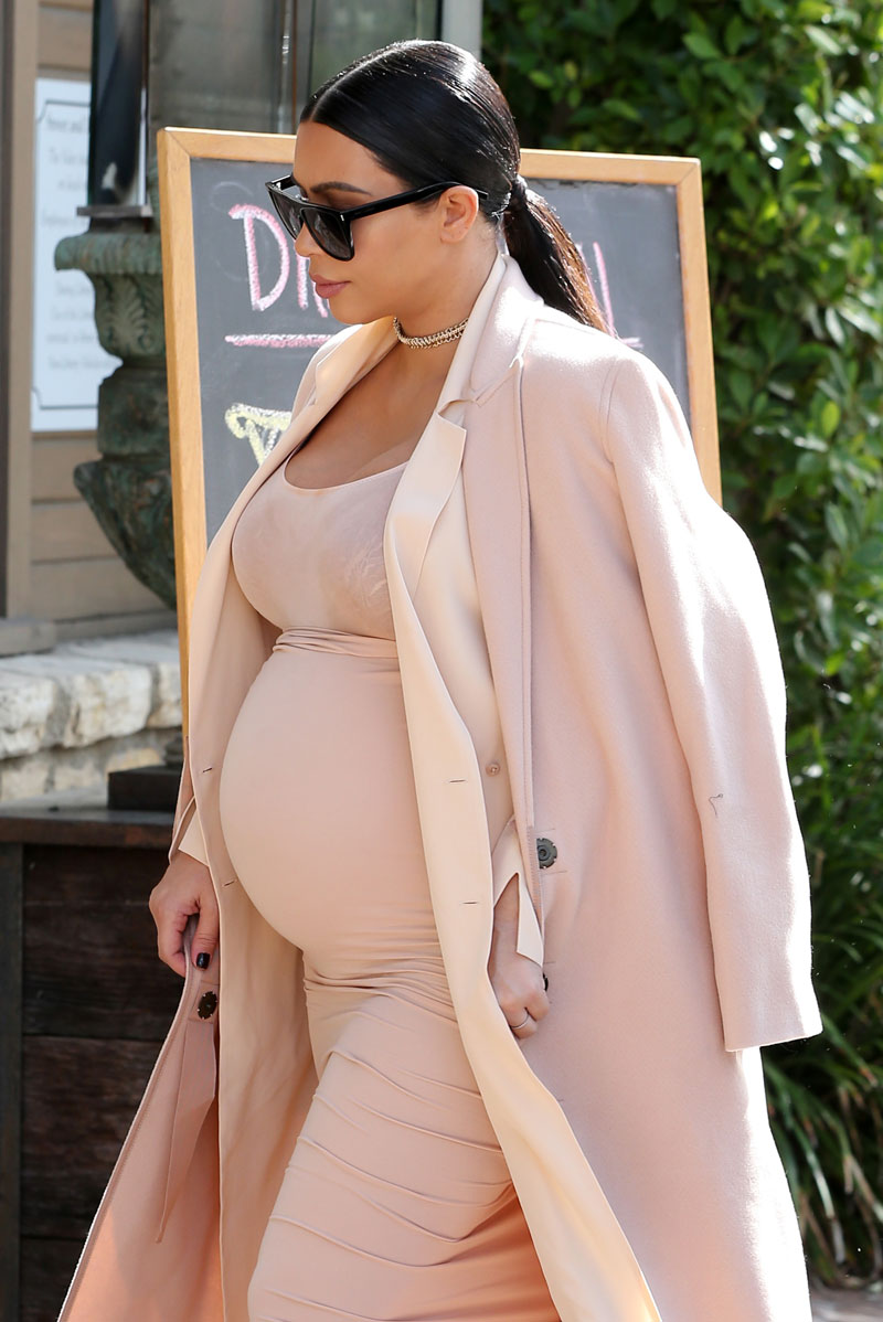 Pregnant Kim Kardashian Freaking Out Over 52 lb. (And 