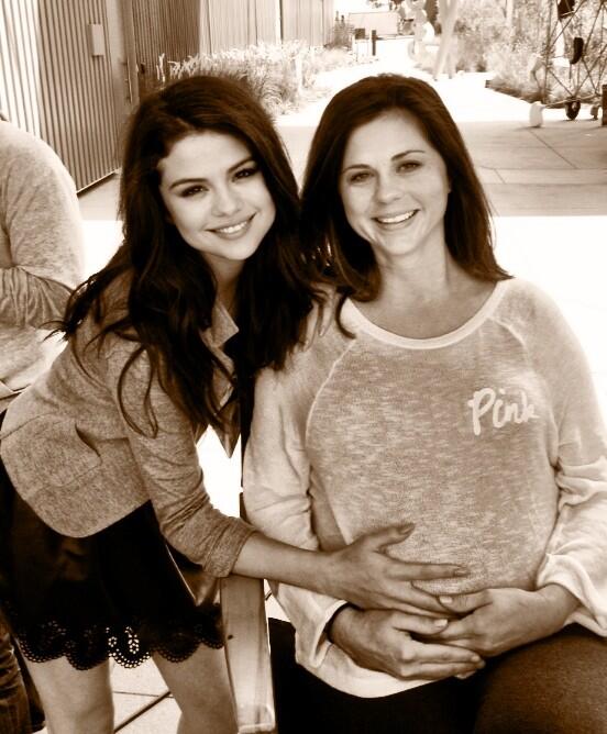 Selena Gomez and her Mom
