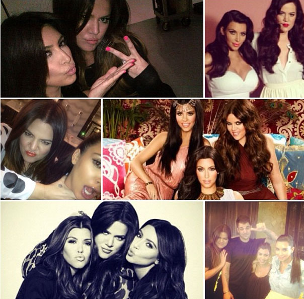 Kardashian collage