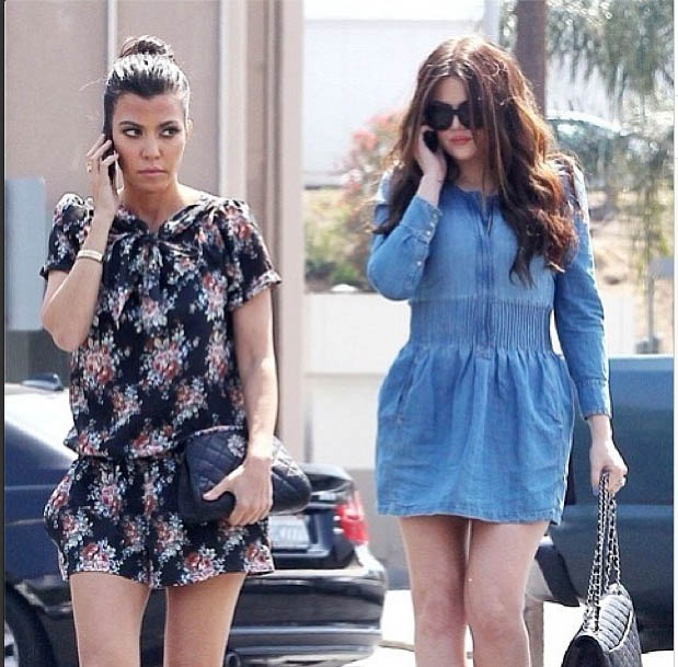 Kourtney & Khloe Kardashian