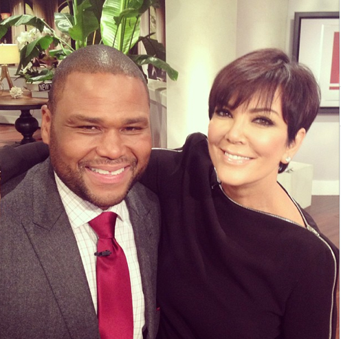 Anthony Anderson & Kris Jenner