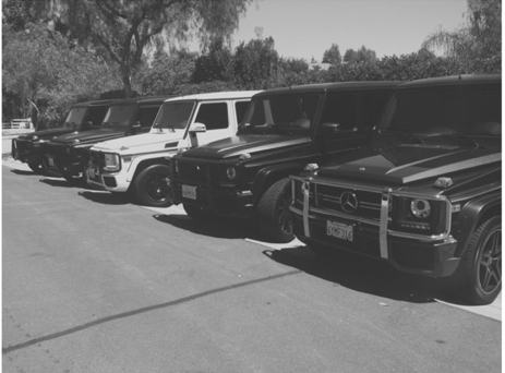 Kardashian family cars