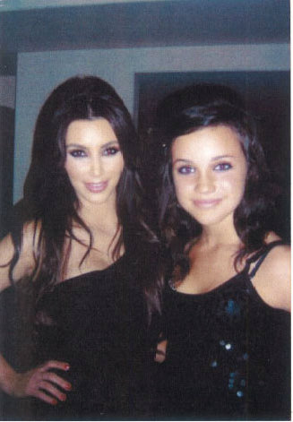 Kim Kardashian & Natalie Zettel