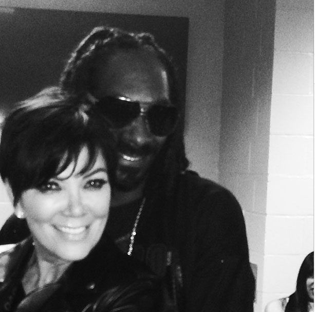 Kris Jenner & Snoop Dogg