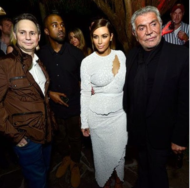 Kim Kardashian, Kanye West & friends
