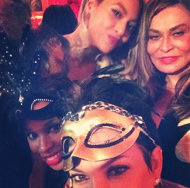 Jennifer Hudson, Beyonce, Kris Jenner & Tina Knokwles