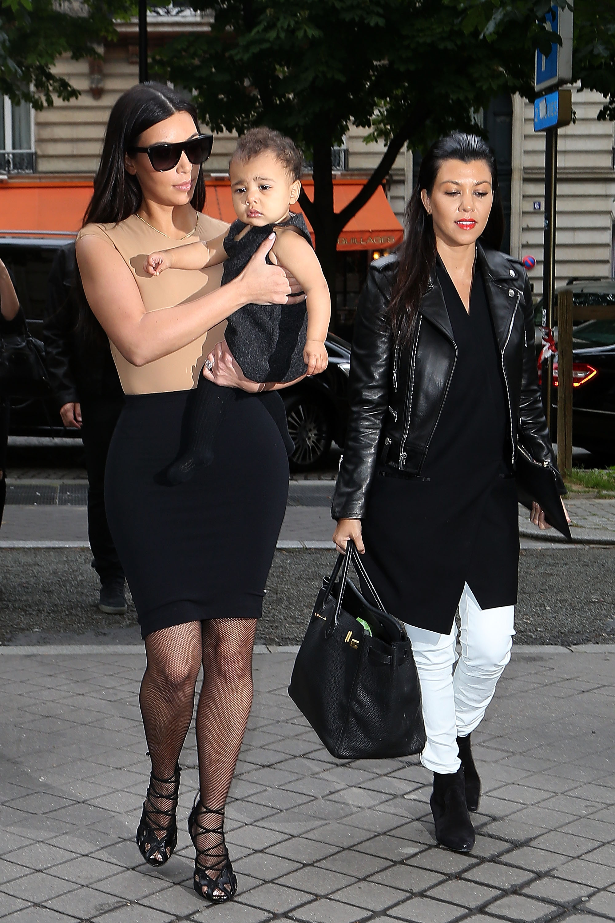 Kim Kardashian Sighting In Paris
