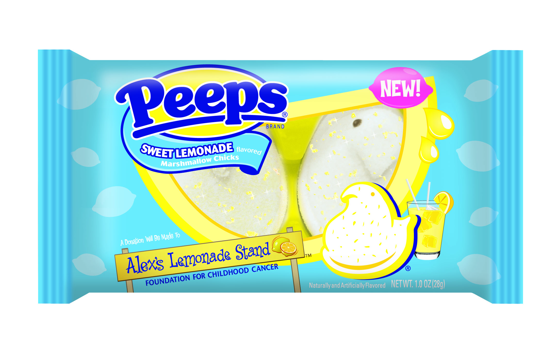 PEEPS® Sweet Lemonade Flavored Marshmallow Chicks