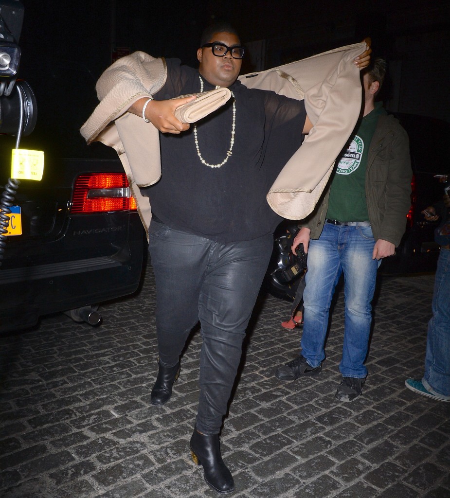 EJ Johnson bears striking resemblance to Andre Leon Talley at Met Gala