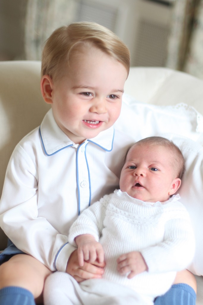 Prince George and Princess Charlotte (Photo by HRH The Duchess of Cambridge via Getty Images)