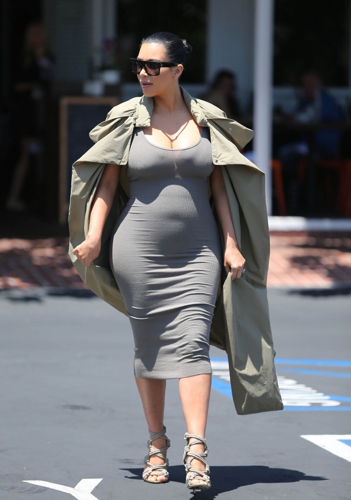 Kim Kardashian is seen in Los Angeles, CA