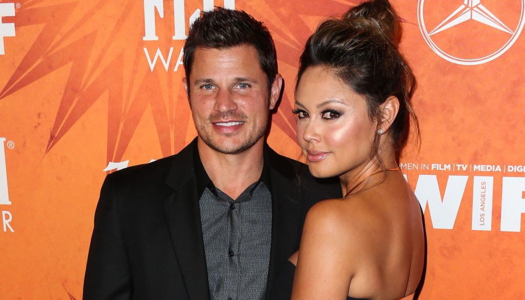 WEST HOLLYWOOD, LOS ANGELES, CA, USA - SEPTEMBER 18: Variety And Women In Film Annual Pre-Emmy Celebration 2015 held at Gracias Madre on September 18, 2015 in West Hollywood, Los Angeles, California, United States. (Photo by Xavier Collin/Image Press) Pictured: Nick Lachey, Vanessa Lachey Ref: SPL1131266 180915 Picture by: Xavier Collin/Image Press/Splash Splash News and Pictures Los Angeles:310-821-2666 New York: 212-619-2666 London: 870-934-2666 photodesk@splashnews.com 