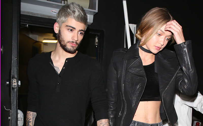 Its On Gigi Hadid And Zayn Malik Spotted Getting Cozy