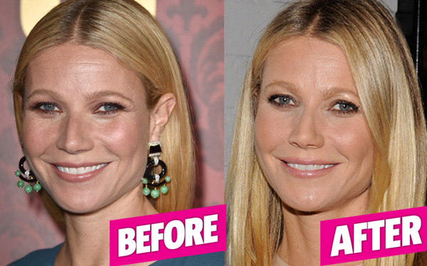 gwyneth paltrow without makeup surgery