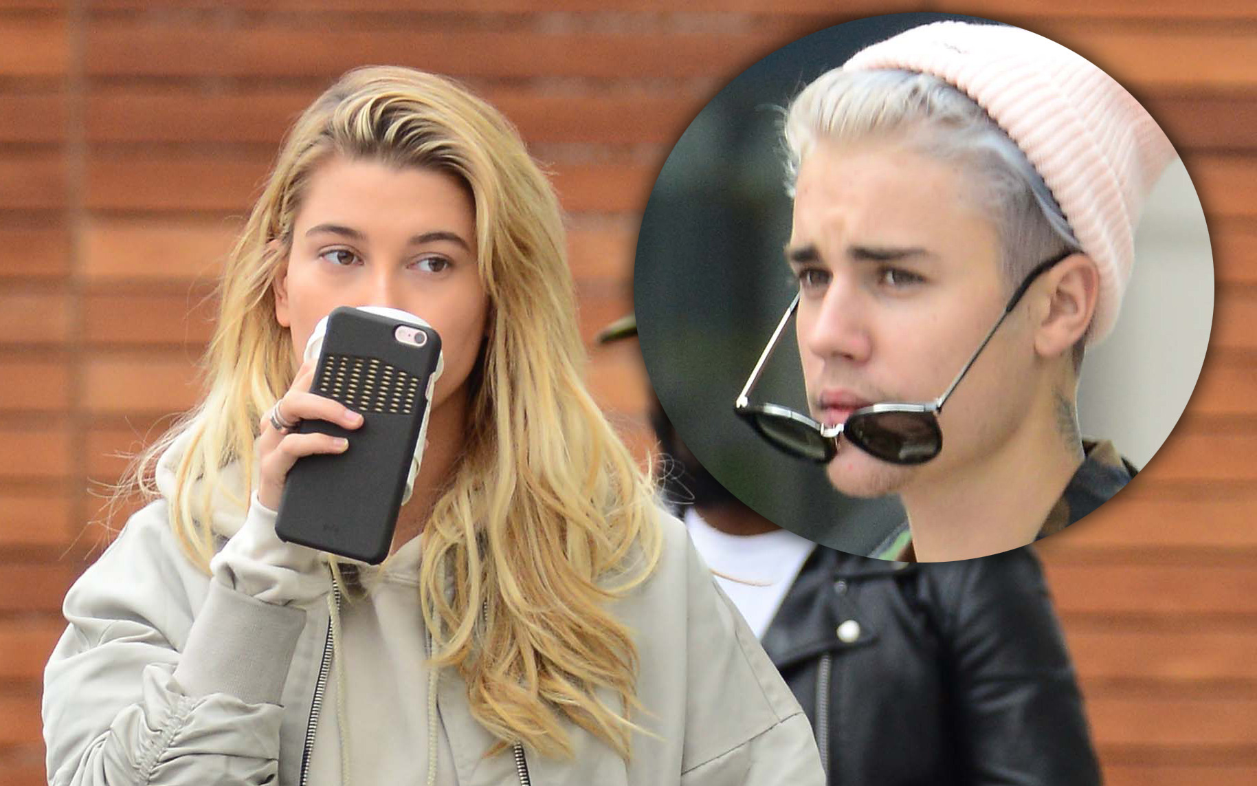 Hiding Something Biebers Babe Hailey Baldwin Caught With A