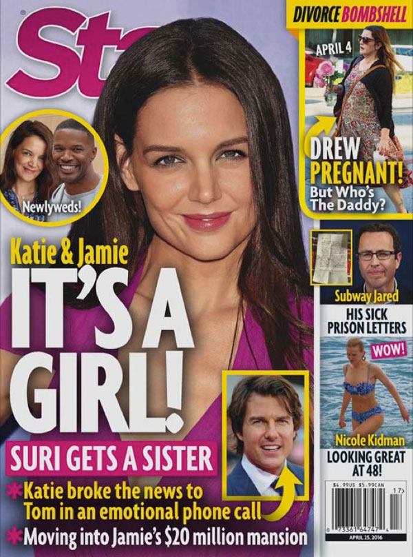 Oh, Baby! Jamie Foxx & Katie Holmes Prepare For First Child Together ...