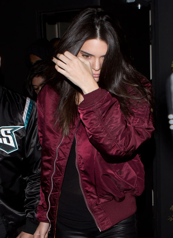 Covering Up Her Lady Love? Kendall Jenner Spotted Cozying Up To Jordan ...