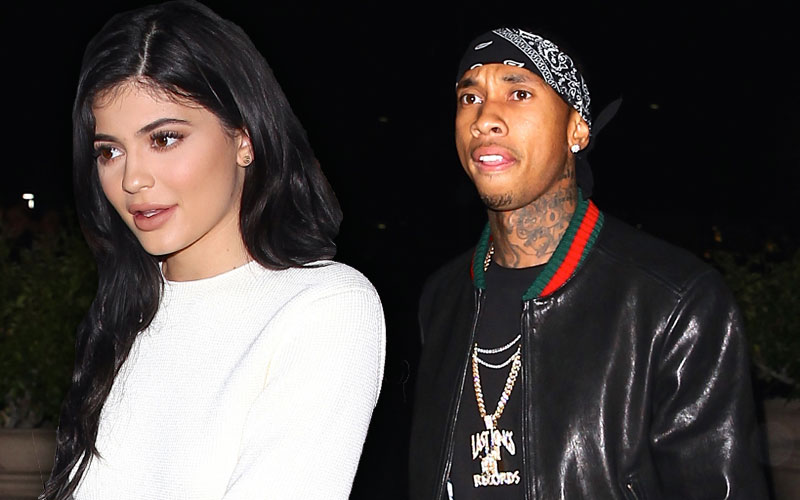 Tygas Revenge Rapper Caught Partying With Mystery Women After Breaking Kylie Jenners Heart 