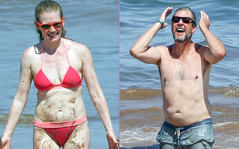 Wet Wild The Catch Star Mireille Enos Gets Down Dirty With