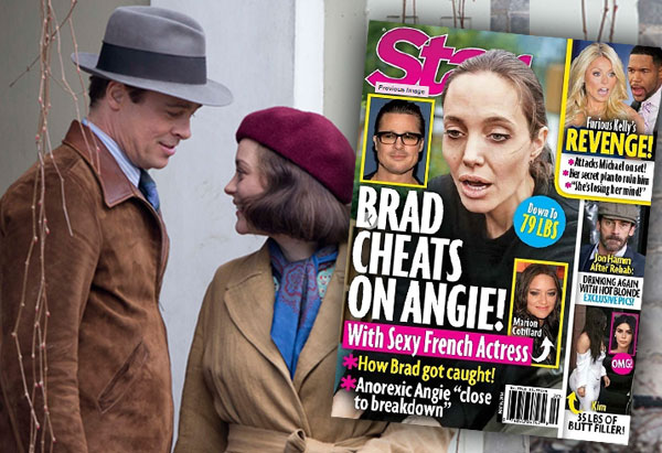 Brad Pitt Cheating Affair Rumors Angelina jolie Divorce Marion Cotillard 2