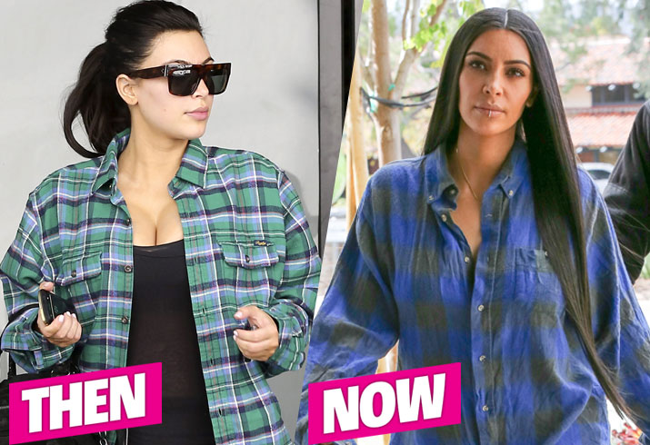 Kim kardashian boobs breast reduction rumors before after pics 1