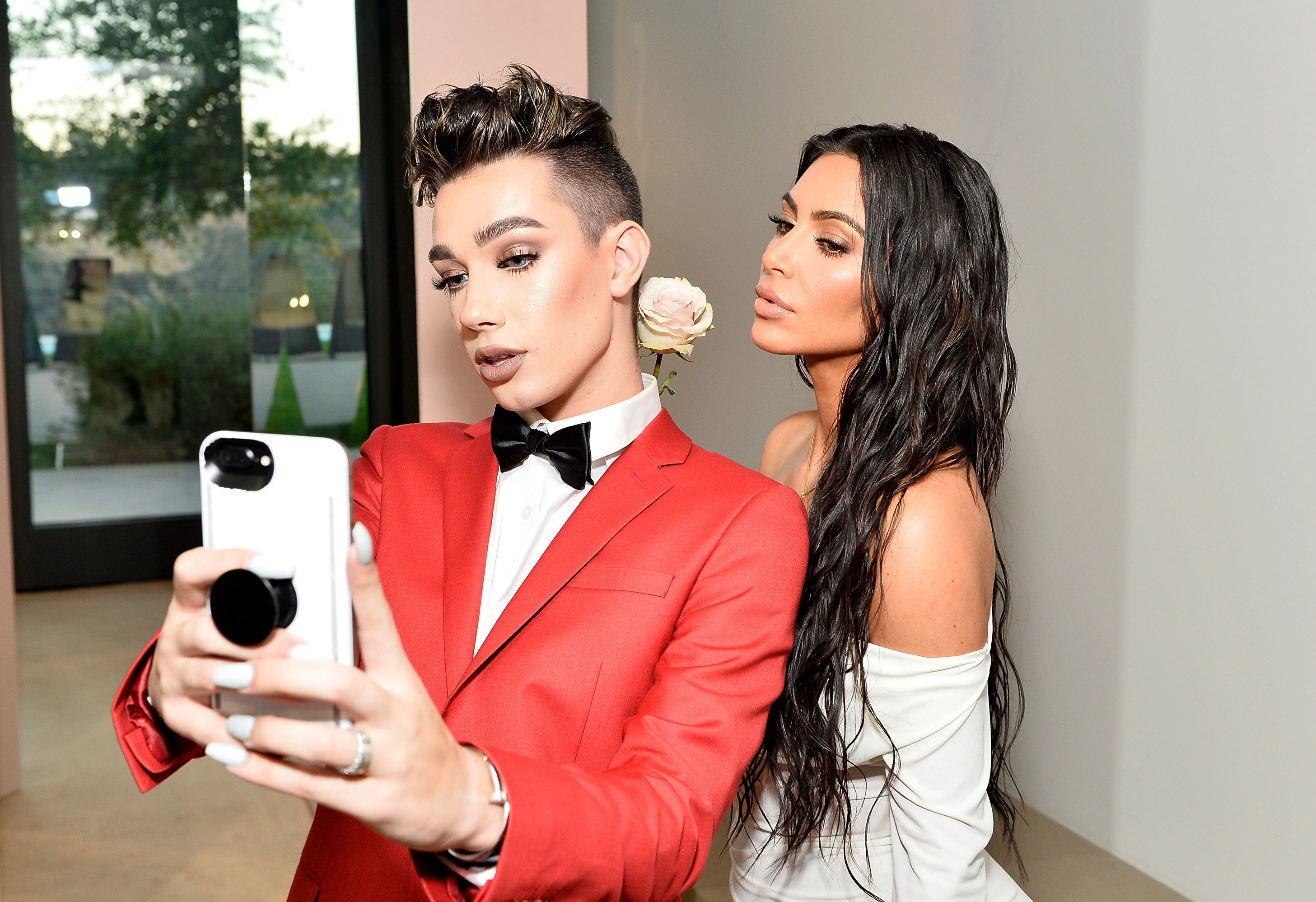 James Charles Calls Out Kim Kardashian For Only Casting Women