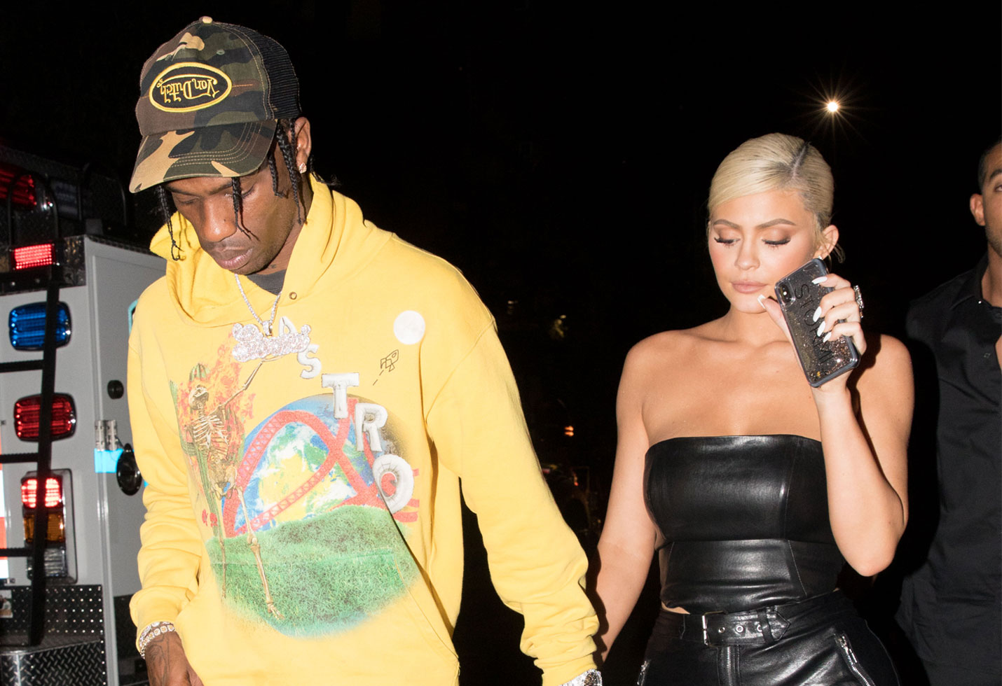 Kylie Jenner Travis Scott Stay In Separate Hotels After