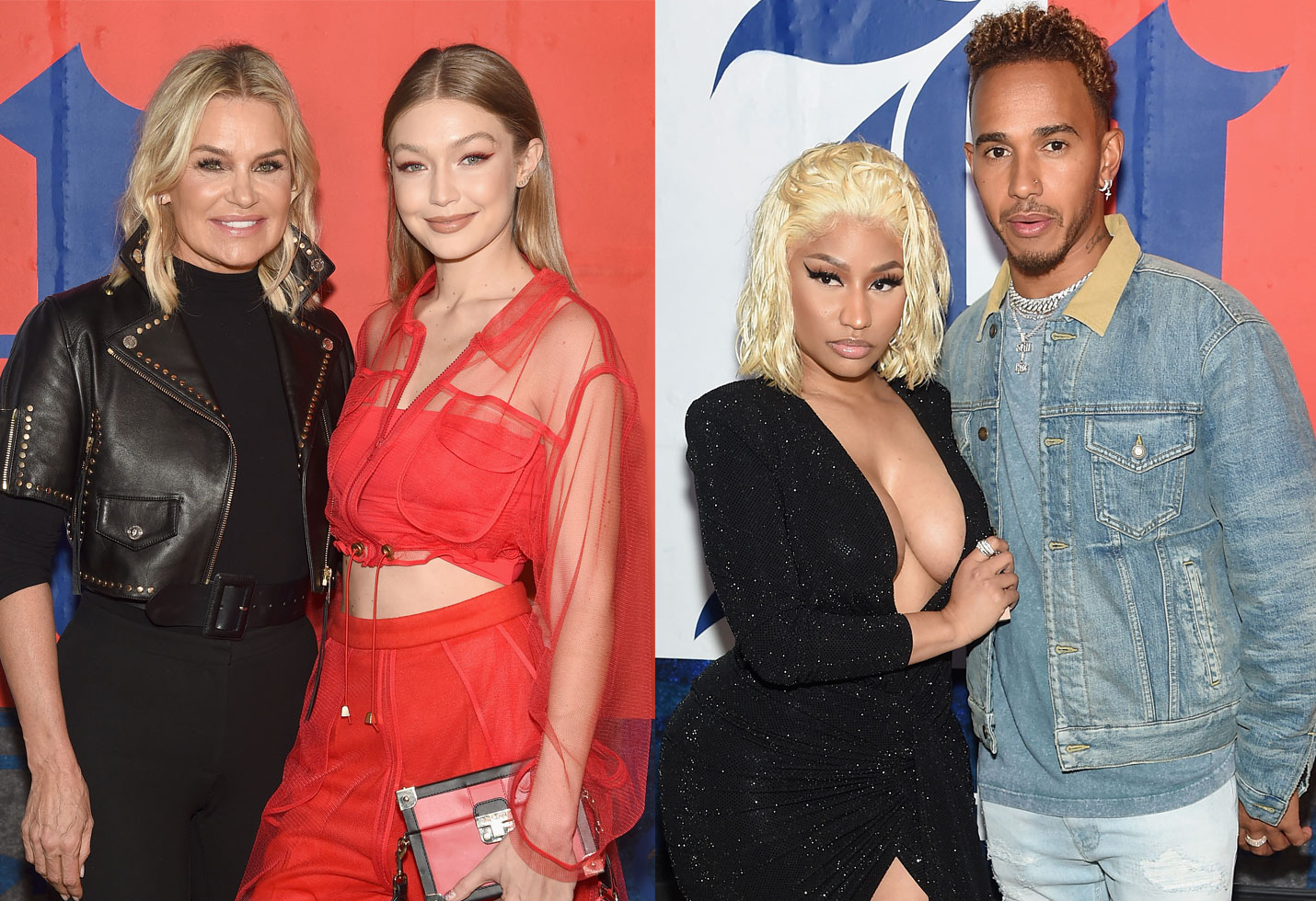 Nicki Minaj Gigi Hadid Karrueche Tran More Attend