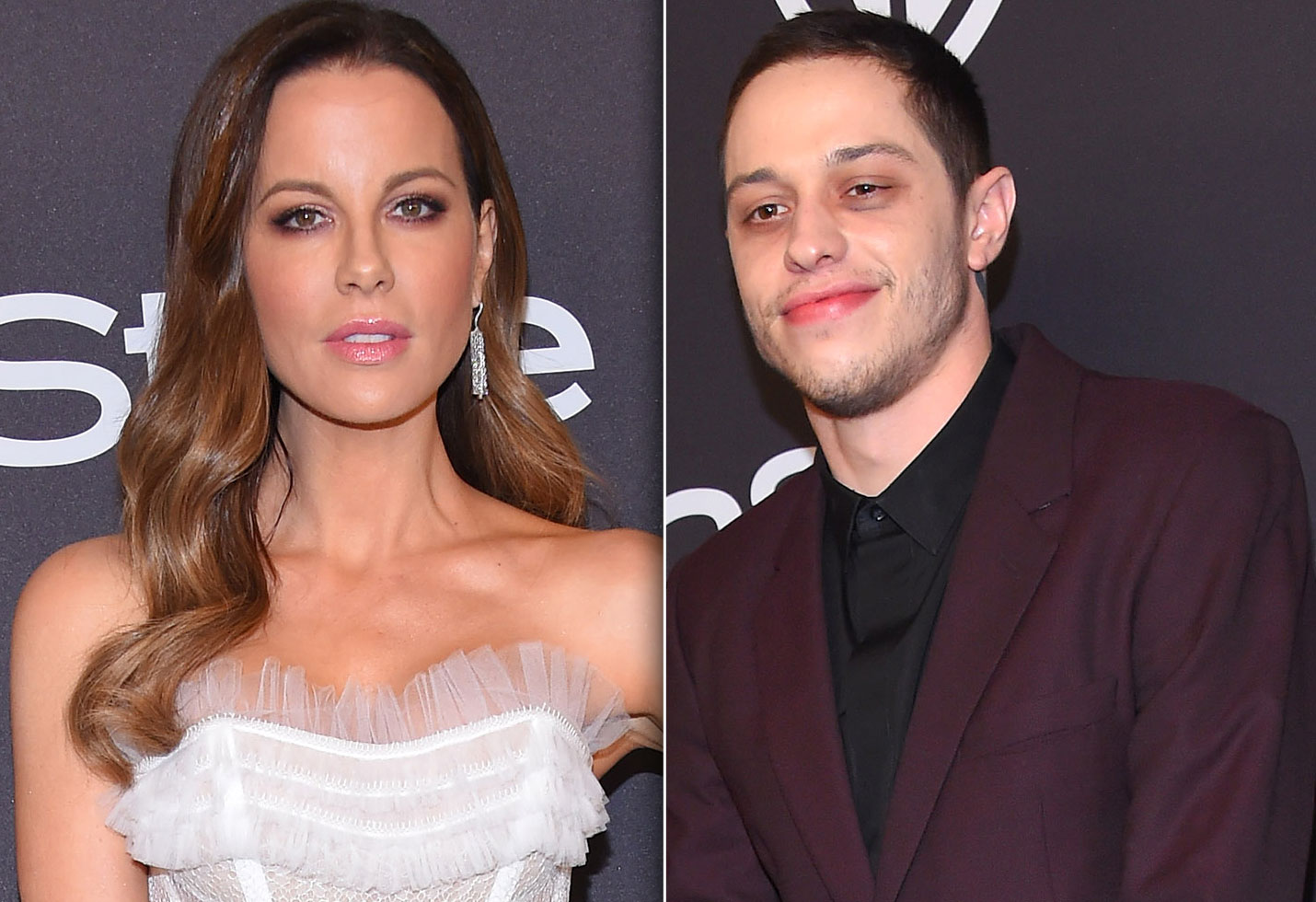 Pete Davidson & Kate Beckinsale Leave Golden Globes Together