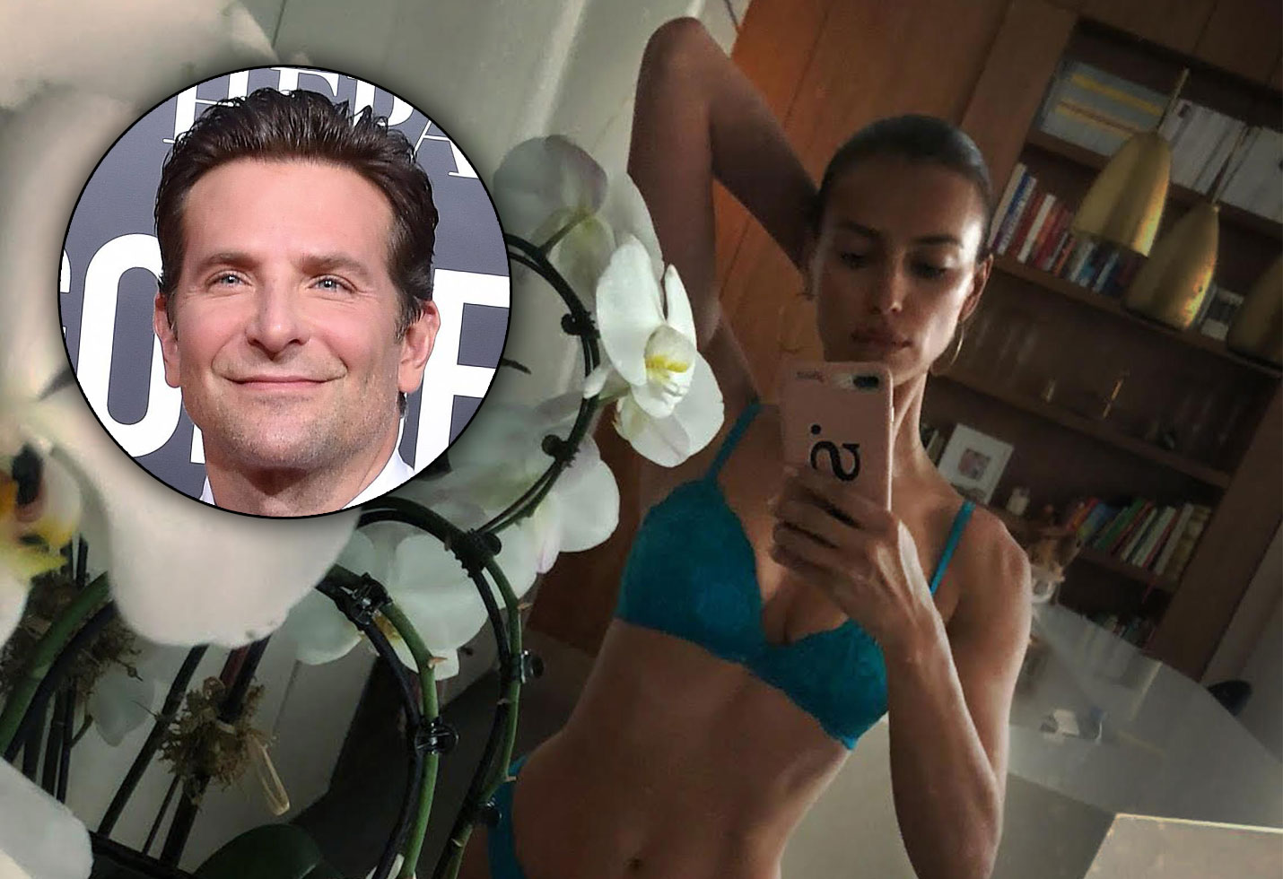Irina Shayk Shares Sexy Lingerie Selfie After Bradley Cooper Split