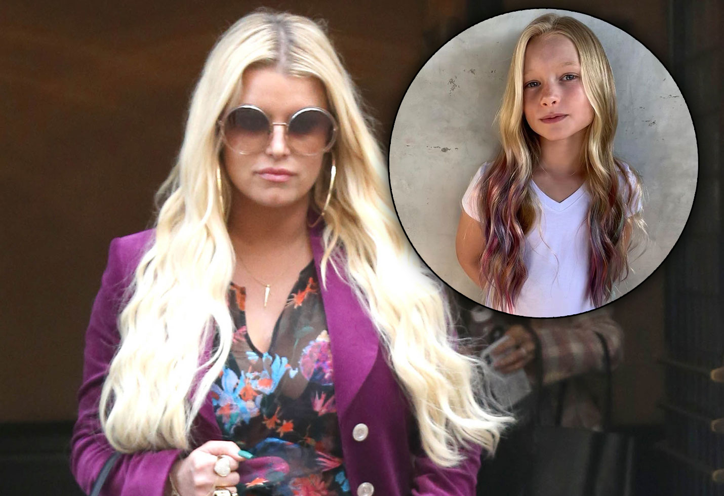 Fans Slam Jessica Simpson For Dyeing 7 Year Old Daughters Hair 1210